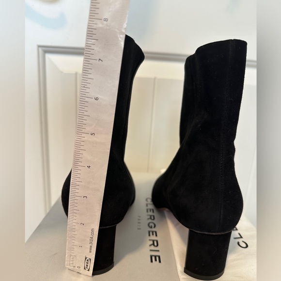Robert Clergerie “secret” Black Suede Ankle Boots - Picture 3 of 12